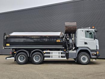 G450 6x6 / HMF Z CRANE / 2 SIDE TIPPER